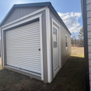 12x20 Garage Clay/White/Green